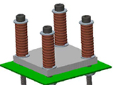 Effect of TIM Compression Loads on BGA Reliability