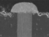 Electroplating of Cu in TSV and Characteristics of Low Alpha Solder Bump