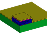 Thermal Mechanical Fatigue of a 56 I/O Quad-Flat No Lead Package