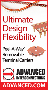 Peel-A-Way Removable Terminal Carriers