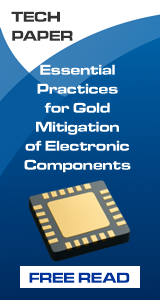 Essential Practices for Gold Mitigation of Electronic Components